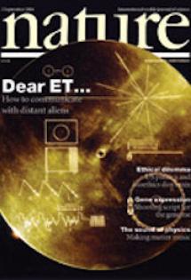 Cover of Nature (September 2004)
