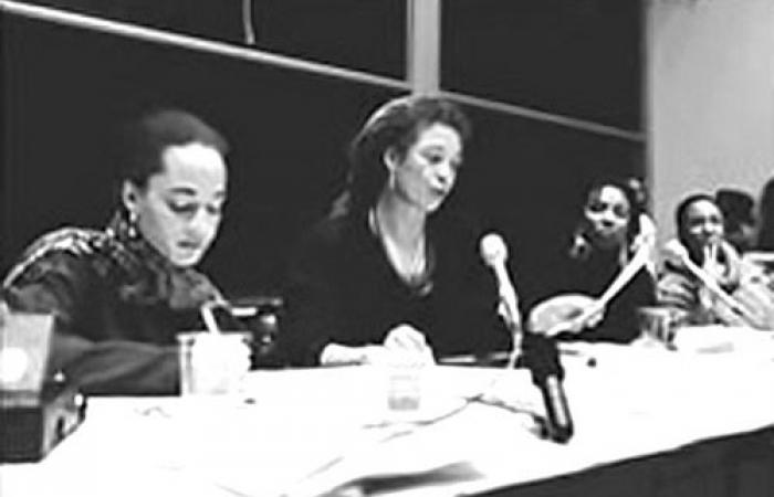 Black Women in the Academy conference: Panel with Angela Davis, 1994