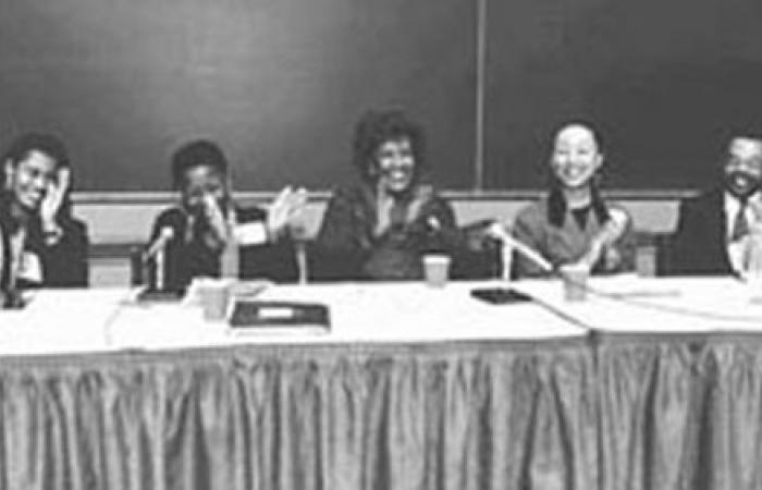 Black Women in the Academy conference panel, 1994