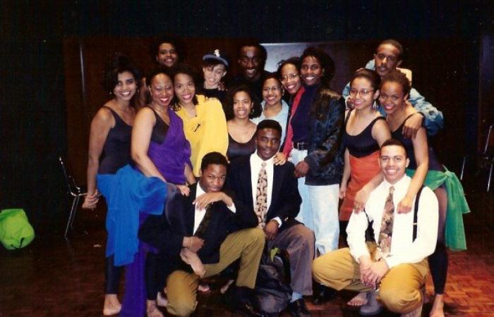 Cast of "for colored girls who have considered suicide / when the rainbow is enuf ," 1992