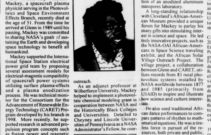 Obituary: Willie Ray "Karimi" Mackey, 2004
