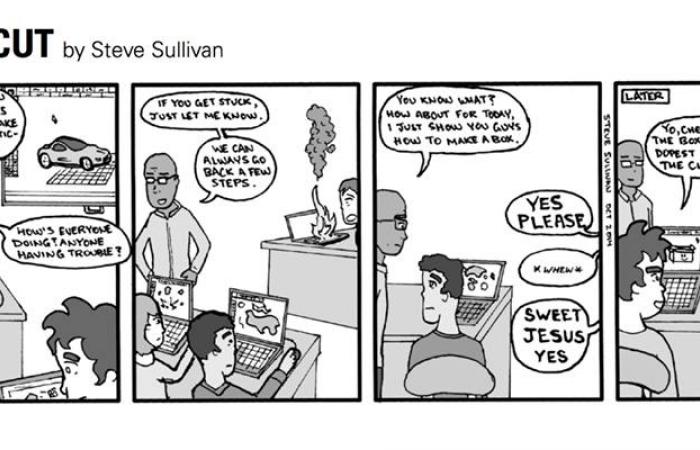 Uppercut comic by Steve Sullivan