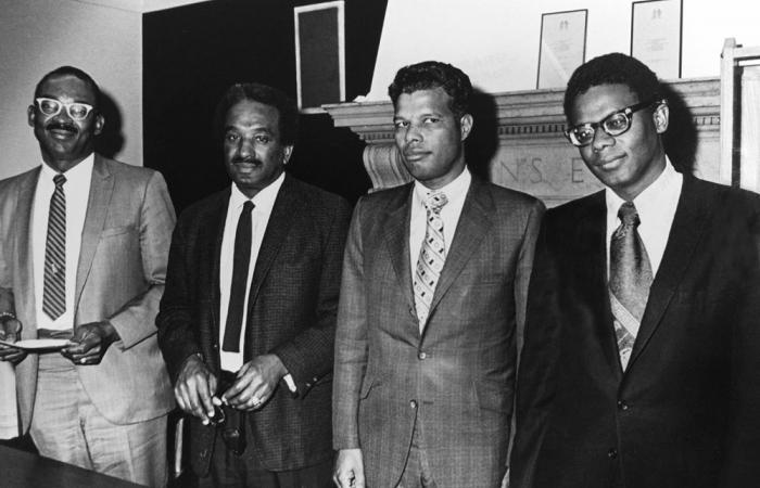Reunion of early black alums, 1973