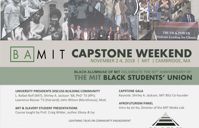 Flyer: BAMIT Capstone Event, 2018
