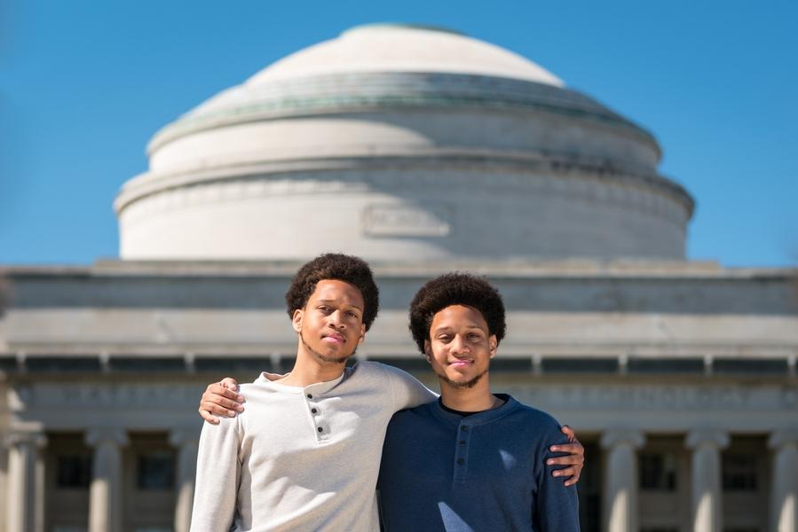 Miles and Malik George, 2018