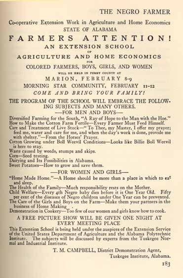 Page from The Negro Farmer
