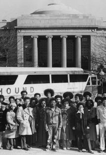 HS student visitors to MIT, 1972