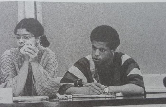 BSU student panel, ca. 1969