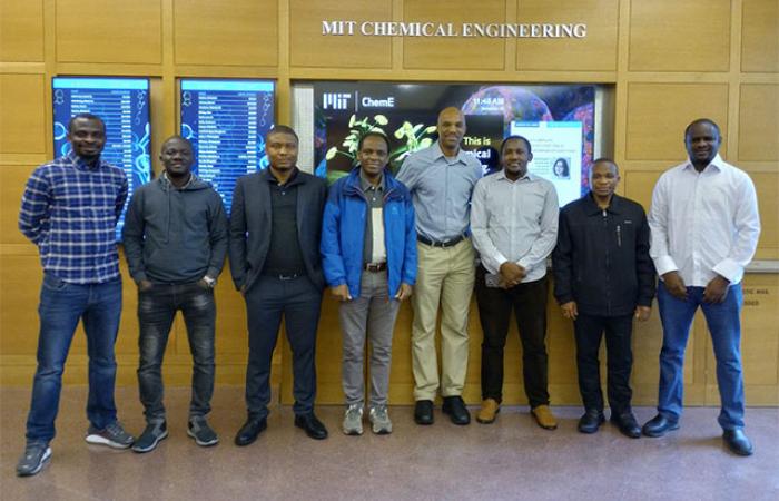 Javit Drake and Nigerian MIT-ETT fellows, 2022