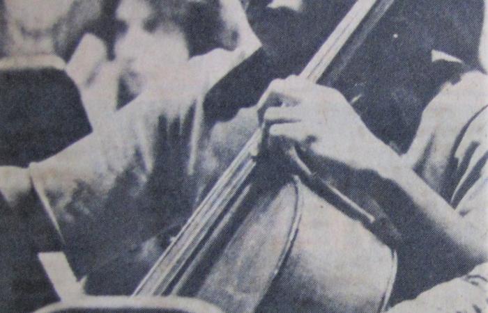 John Stroman at MITSO rehearsal, 1977