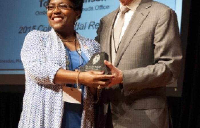 Toni P. Robinson: Collier Medal of Service, 2015