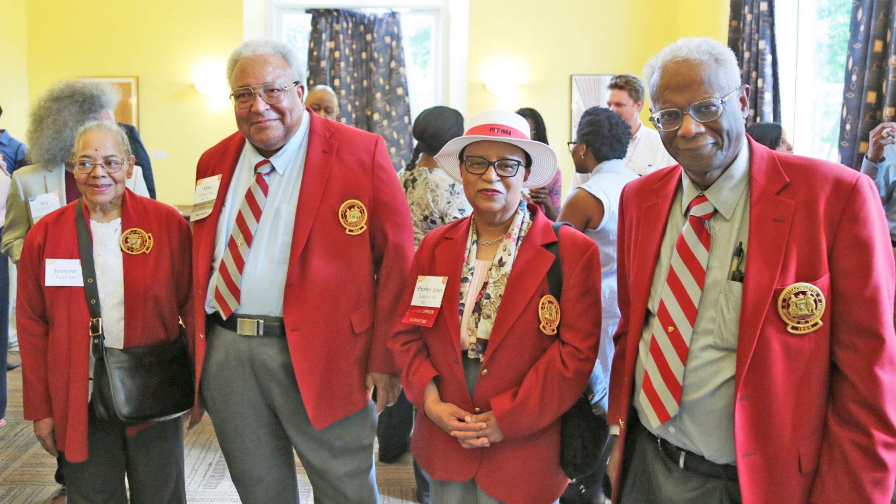 BAMIT Redcoats at the Black Graduate Reception, 2018