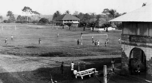 Booker Washington Agricultural & Industrial Institute campus in Liberia, ca. 1940