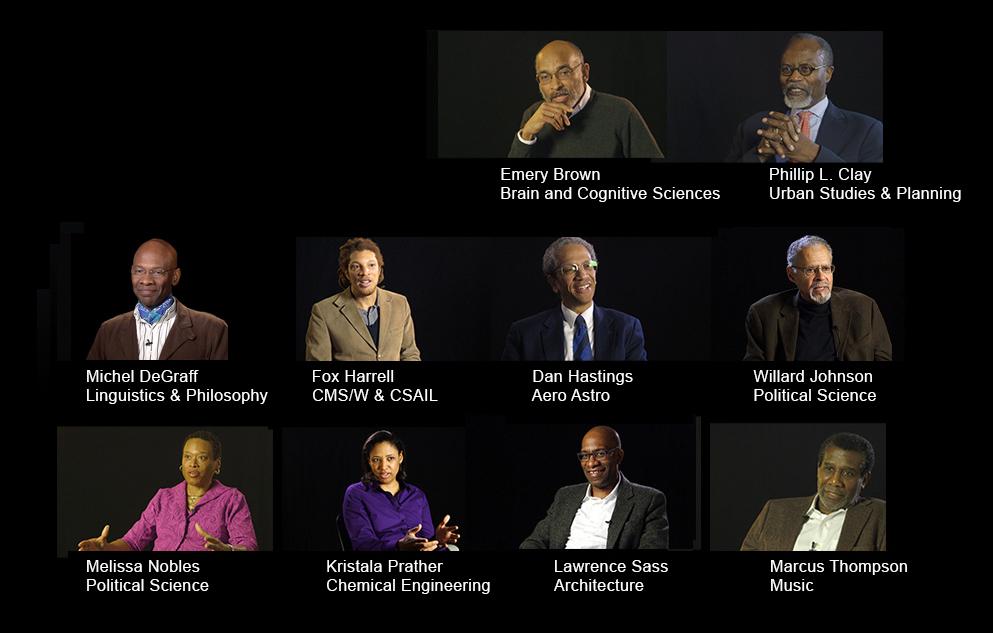 Tenured Black MIT Faculty Interviewees