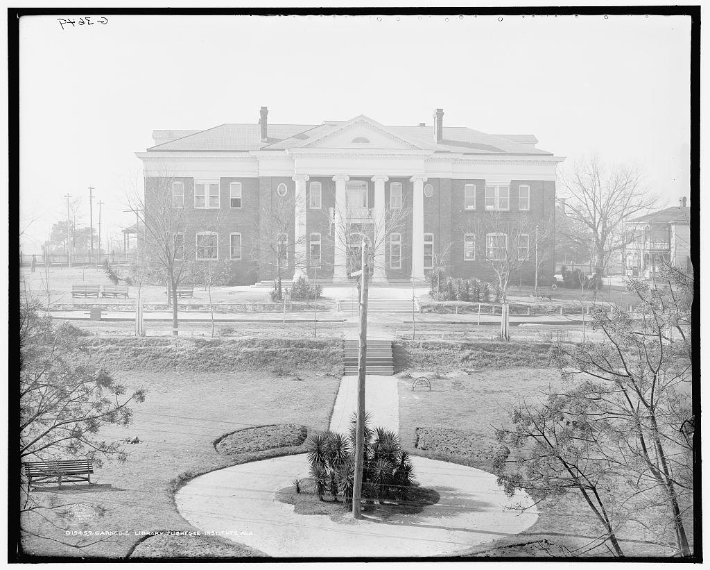 The Carnegie Library Building at Tuskegee Institute